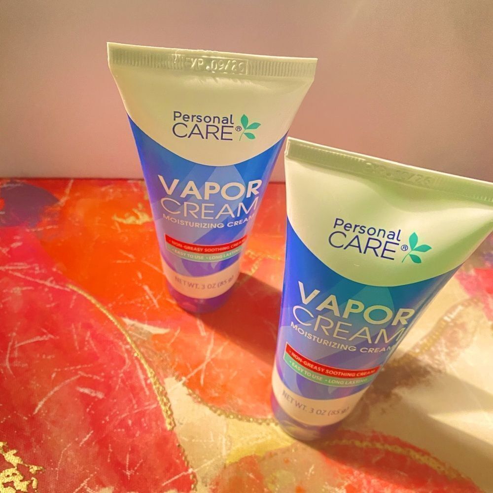 🛍️ Personal Care Vapor Cream Soothing & Moisturizing Non-Medicated 3oz💥